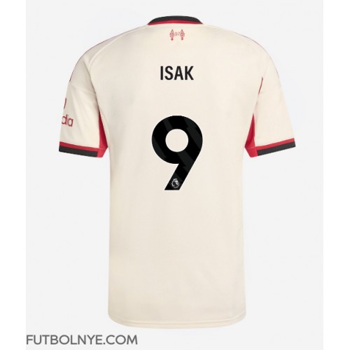 Camiseta Liverpool Alexander Isak #9 Visitante Equipación 2025-26 manga corta Camiseta Liverpool Alexander Isak #9 Visitante Equipación 2025-26 manga corta